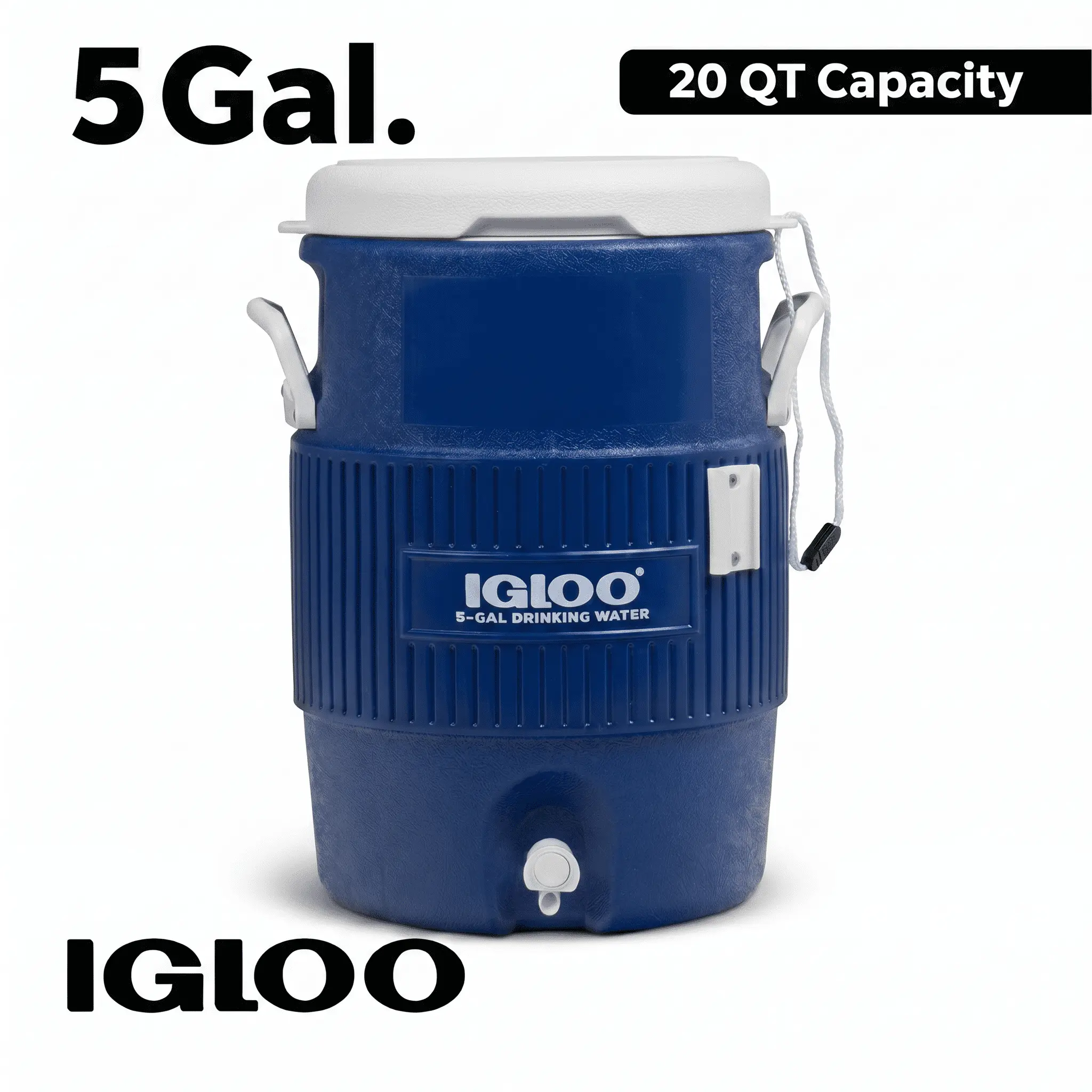 Igloo 5 Gallon Heavy-Duty Beverage Cooler, Orange