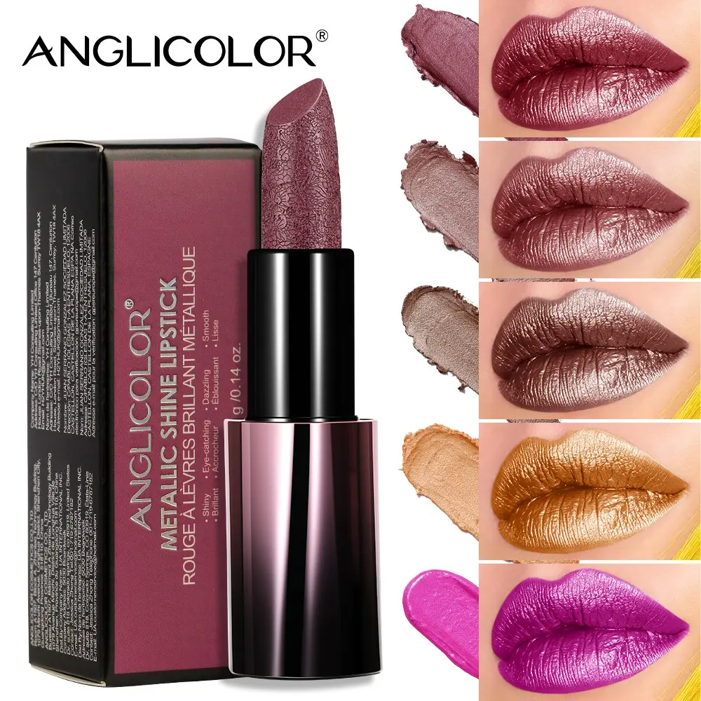 Magnetic Pearl Lipstick Long-Lasting High Pigment Non-Sticky Not Easy to Fade Moisturizing Smooth, Makeup Essential