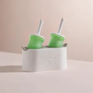 BEAUTY POPS EXTRA Ice Facial Tray Silicone Ice molds for use only with Beauty Pops Masks and Serums Kit Skincare Storage