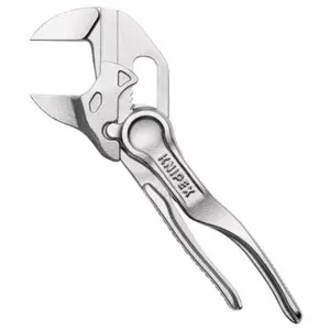 Knipex 2027265 4 in. Chrome Mini Pliers Wrench, Silver