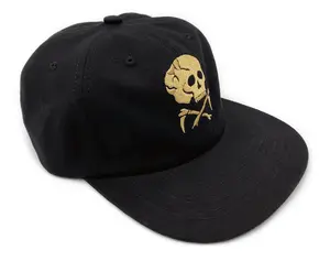 Embroidered Skull And Crossbones Hat