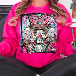 Nutcracker selfie DTF TRANSFER