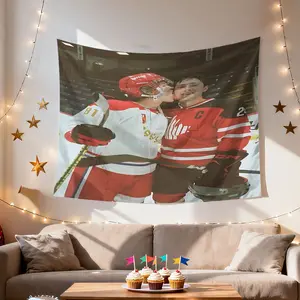 Heated Rivalry Style Tapestry, the Perfect Gift for Friends and Family, Ideal for Living Rooms, Bedrooms, Offices, Dorms, Birthdays, and Home Decor. Wall Hanging/room Decor/party Decoration, High-quality Printed Tapestry, an Excellent Gift Choice