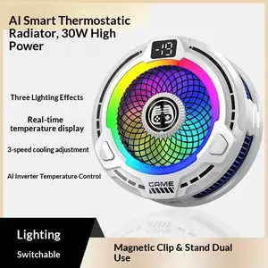 2025 New FS18 Mobile Phone Radiator Magnetic Semiconductor Icing AI Temperature Control Suitable For Ipad Apple Android