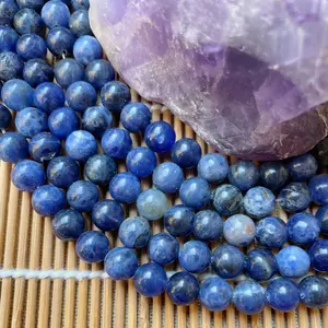 blue sodalite beads sodalite strings sodalite strand crystal beads crystal string crystal stand crystal