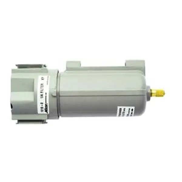 Milton Industries MIL1020-8 Water Filter with 0.5 in. NPT Fitting, Metal Bowl, 40 Micron Filter Element, Automatic Overnight Drain, 250 PSI Max Pressure, 100 Max SCFM, Max 250 Psi