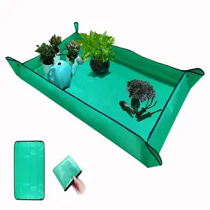 39.8 Inch X 29.5 Inch Home Gardening Mat, Soil Replacement Pad, Succulent Garden Tools, Planting Tray, Flower Mat, Planter Pot
