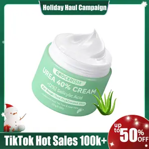 Grocerism Urea Cream 40 Percent For Feet + 2% Salicylic Acid Foot & Hand Cream – Fuerza máxima con Hyaluronic Acid, Aloe Vera y Tea Tree. Deep moisturizes, removedor de callos, hydrating y apta para todo tipo de piel For #TikTokShopHolidayHaul