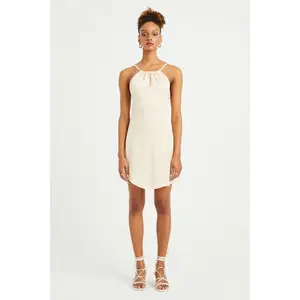 Dua Dress - Champagne