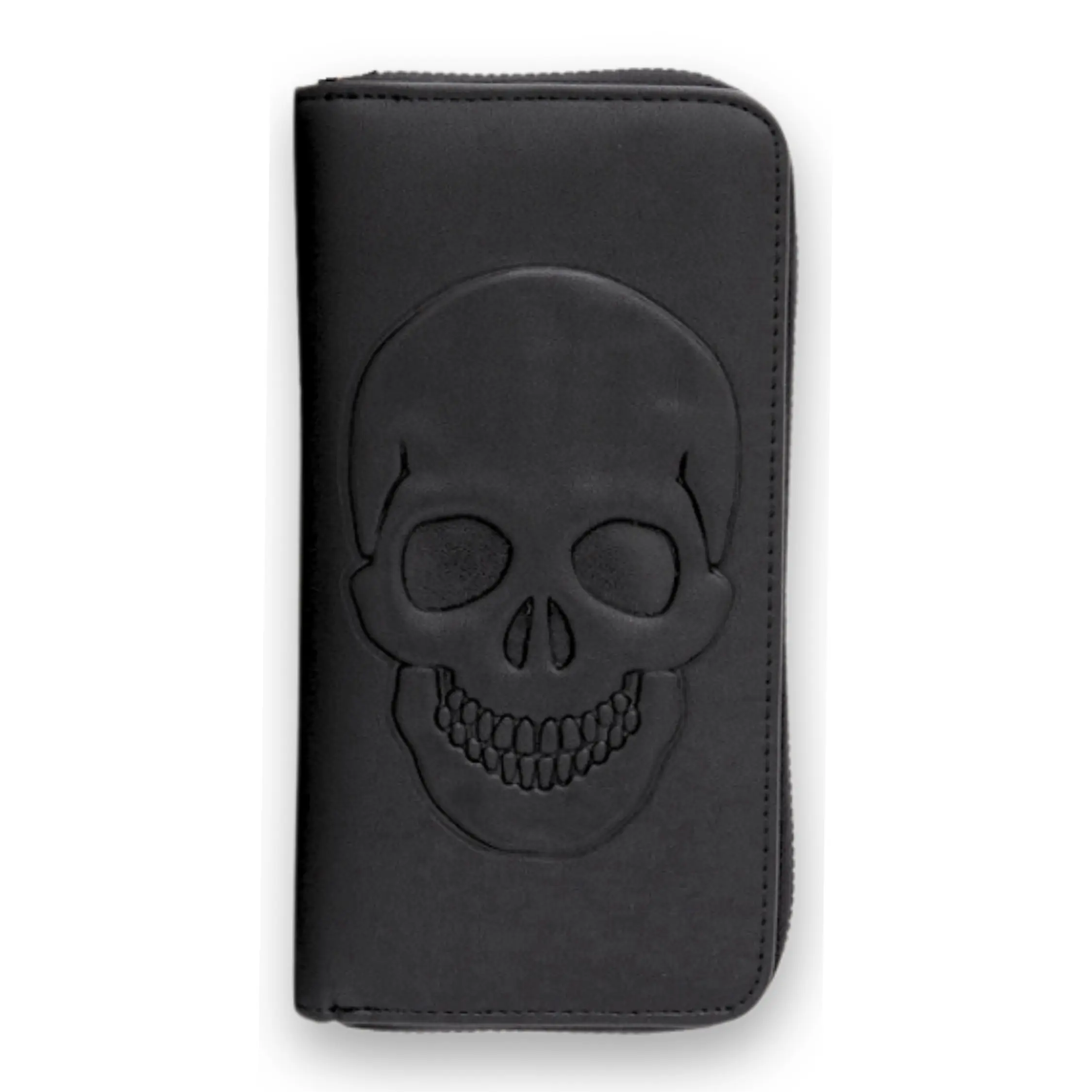 Embossed Skull Wallet