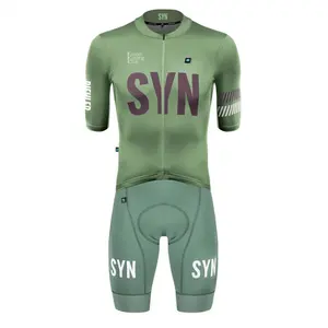 Road Bike Cycling Jersey Short Sleeve Set Men Outdoor Mountain Bikes Clothing Moisture Wicking Cycling Bib Pants