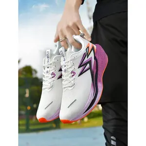 Unisex Sporty Running Shoes, Workout Sneakers, Breathable Textile Upper, Comfortable Lining, Lightweight Non-Slip Sole, All Season Wear