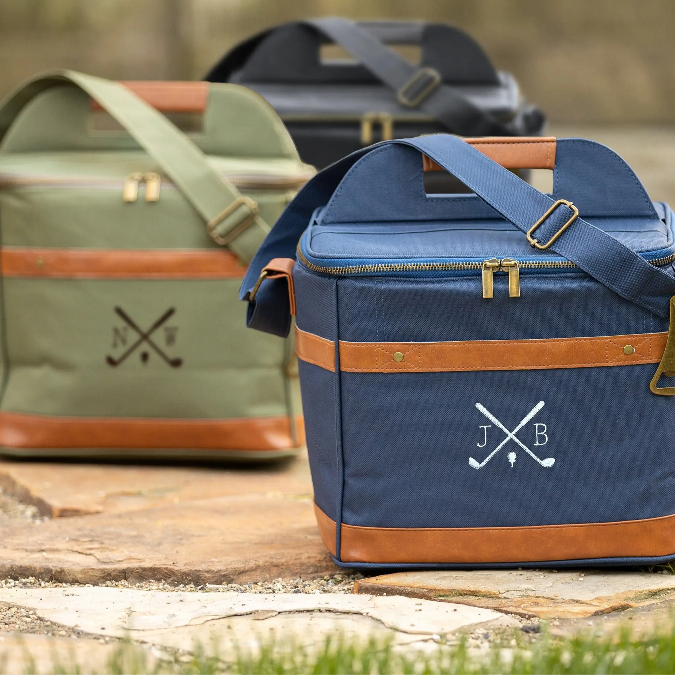 (Custom in Description)Personalized Golf Cooler, Gift for Golfer, Best Beer Cooler for Golf, Gifts for Men, Gift for Dad, Golf Groomsmen Gifts, Golf Cooler Bag