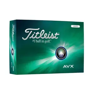 Titleist AVX Golf Ball 12pk - White: Polyurethane Filled, Adult Use, Premium Golf Performance