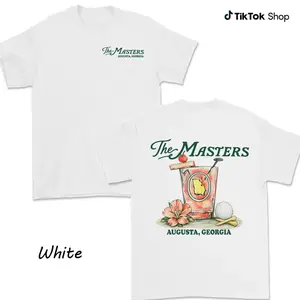 The Masters  Georgia Golf Cocktail  For Men For Women,  Souvenir Tee, Azalea Drink Graphic, Tournament Keepsake Gift, Trendy Unisex  augusta shirt