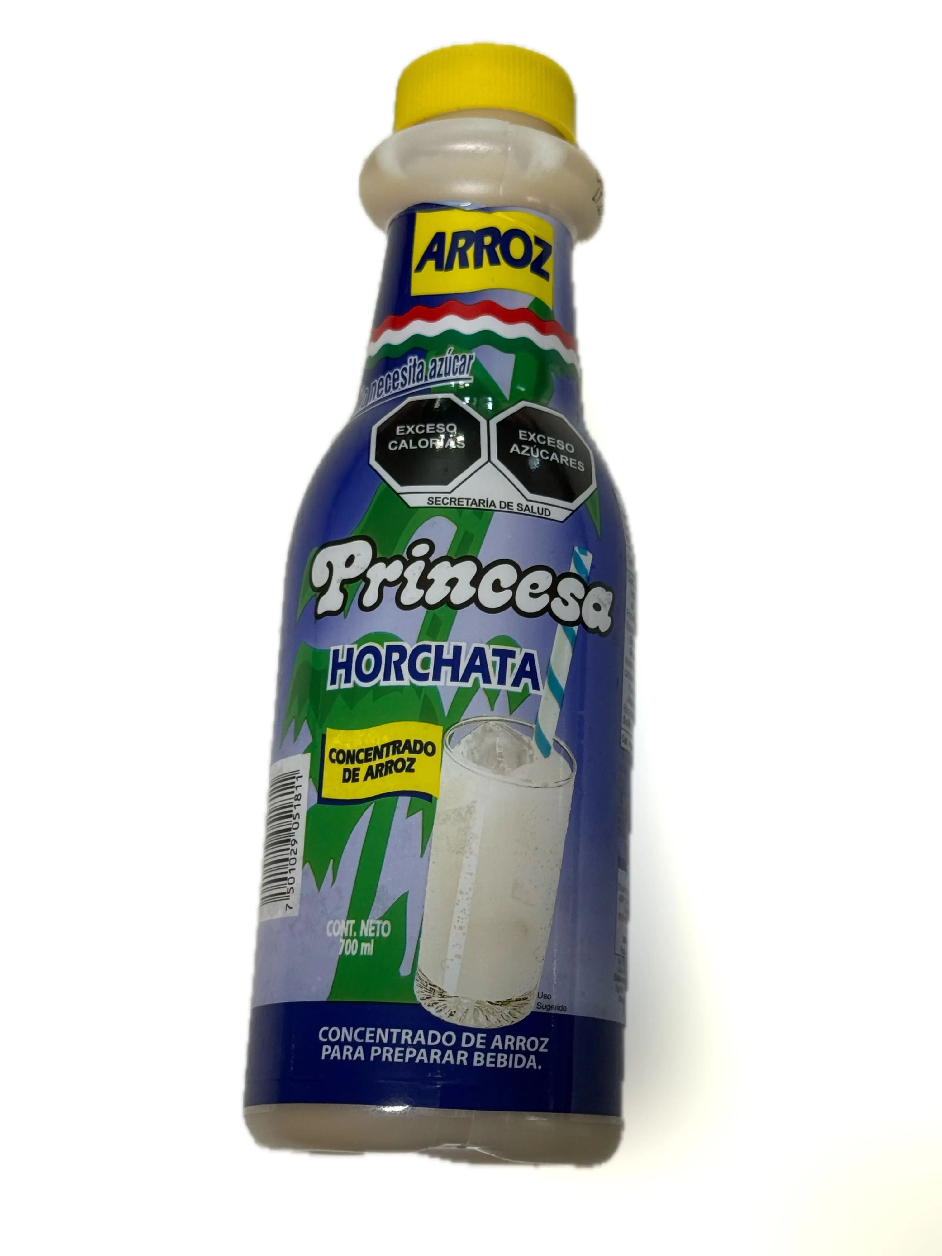 Princesa Horchata Rice Drink Concentrate 700ml – Mexican Rice Beverage Mix Syrup for Traditional Horchata Drinks