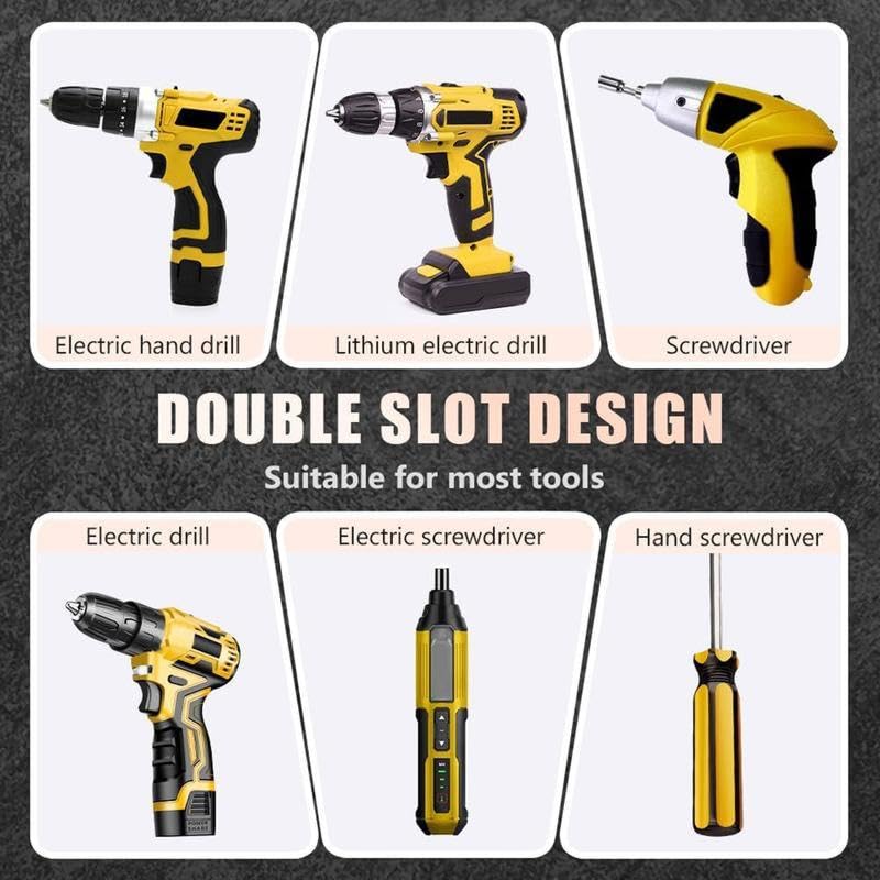 High-Magnetic Screwdriver Drill Bit, K5 High-Magnetic Drill Dit Set,Magnetic Durability Screwdriver Drill Bit Set, Anti Slip Magnetic Electric Screwdriver Set