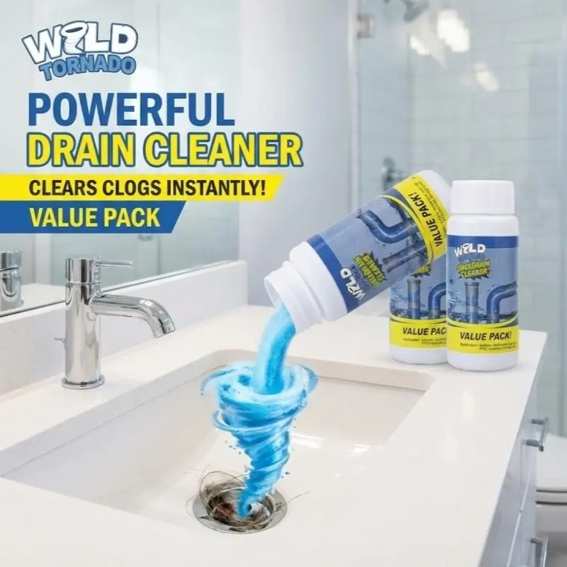 Powerful Drain Cleaner, Drain Unclogger, Strongly Dissolves Kitchen Grease, Toilet Plunger, Sink Clog Removal, Grease Remover, Home cleaning supply, Household Plumbing Cleaner, Pipe Cleaning Agent, Household Cleaning Supplies