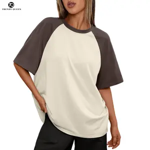 Trendy Queen Womens Fashion Workout T Shirts Athletic Plus Size Tops Summer Trendy Clothes 2024 Short Sleeve Spring Tee