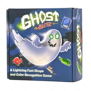 Ghost Glow Strategy Board Game, Includes Pieces and Accessories, Instruction Manual, Multiplayer Entertainment, Enhances Atmosphere, Family Board Games, Party Board Game, Family Fun Game