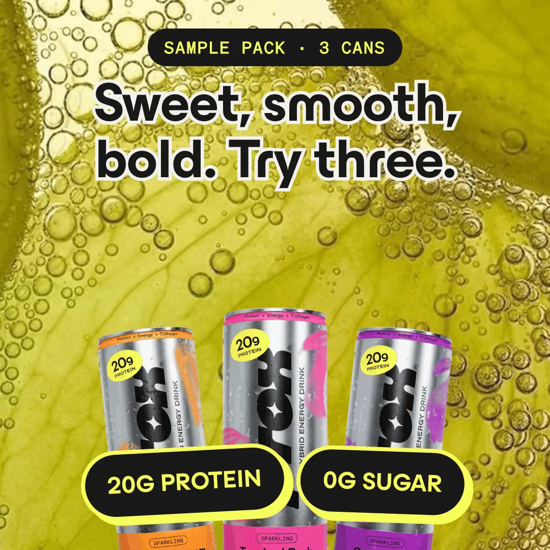Sample Pack Macro Energy Drink — Orange Dream, Guava Pom & Tropical Rush