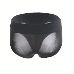 Men's Underwear Elastic Waist Rooster Hole Harness Shorts Lingerie Underwear Strap On Boxers