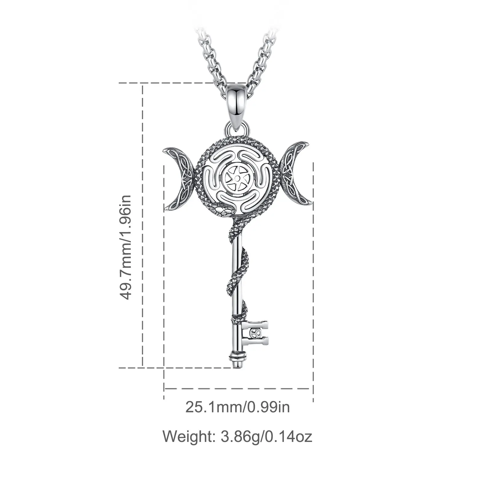 2025 Wheel Of Labyrinth Triple Moon Key