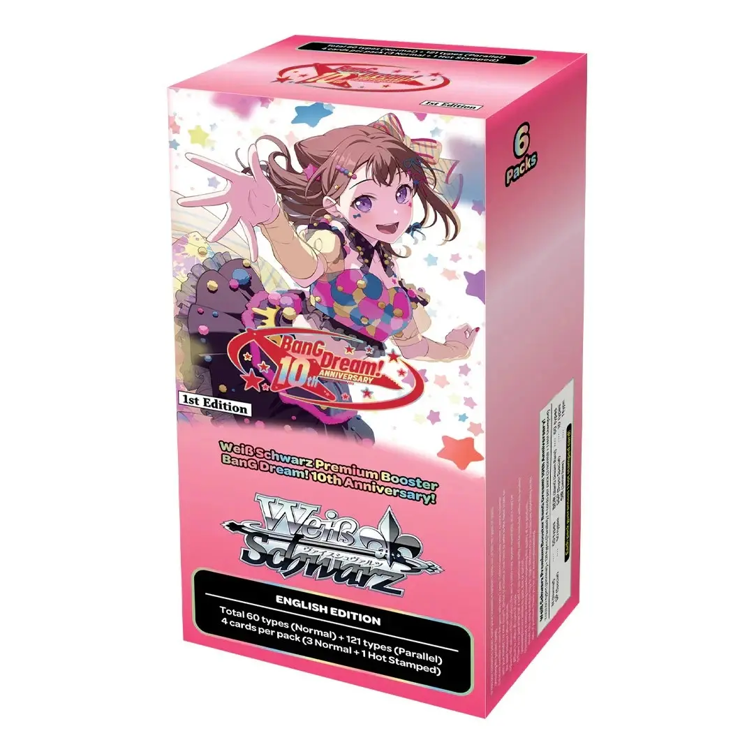 BanG Dream! 10th Anniversary! Booster Box English Weiss Schwarz