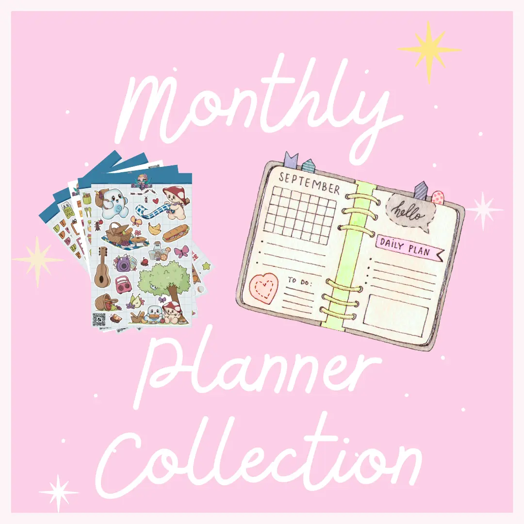 Monthly Planner Sticker Collection