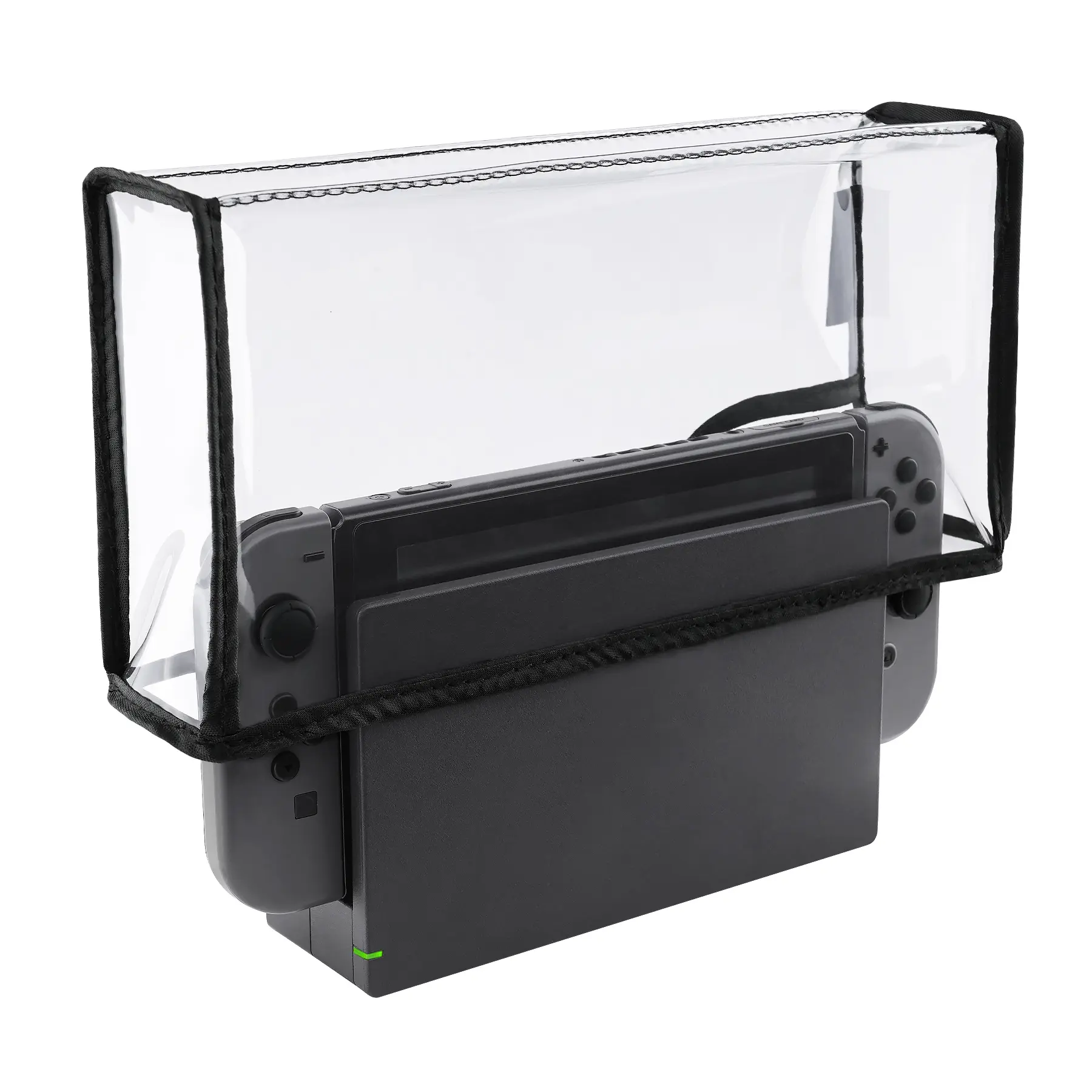 PlayVital Dust Cover Waterproof Dust Guard for Nintendo Switch OLED & Nintendo Switch Charging Dock, Anti Scratch Dust Proof Cover Sleeve