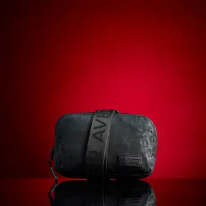 Crossbody Pack Black Leopard