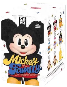 Pop Mart Disney Mickey Family Together Series Plush Keychain Single Blind Box