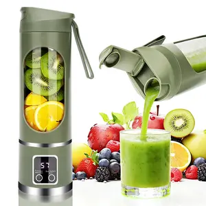 Ultimate Portable Blender Cup – USB Rechargeable Mini Juicer & Smoothie Maker, Ice Crusher for Protein Shakes, Baby Food & Fresh Juice, Leak-Proof Personal Blender for Travel, Gym, Office & Back to School, Easy to Clean Food-Grade Juicer Machine