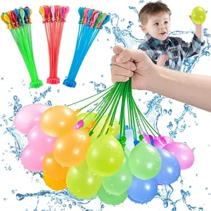 Water Balloons Quick Fill Self Sealing Instant Inflatable for Pool Party Summer Fun Kids Boys Girls Adults High Quality Natural Latex Eco-Friendly