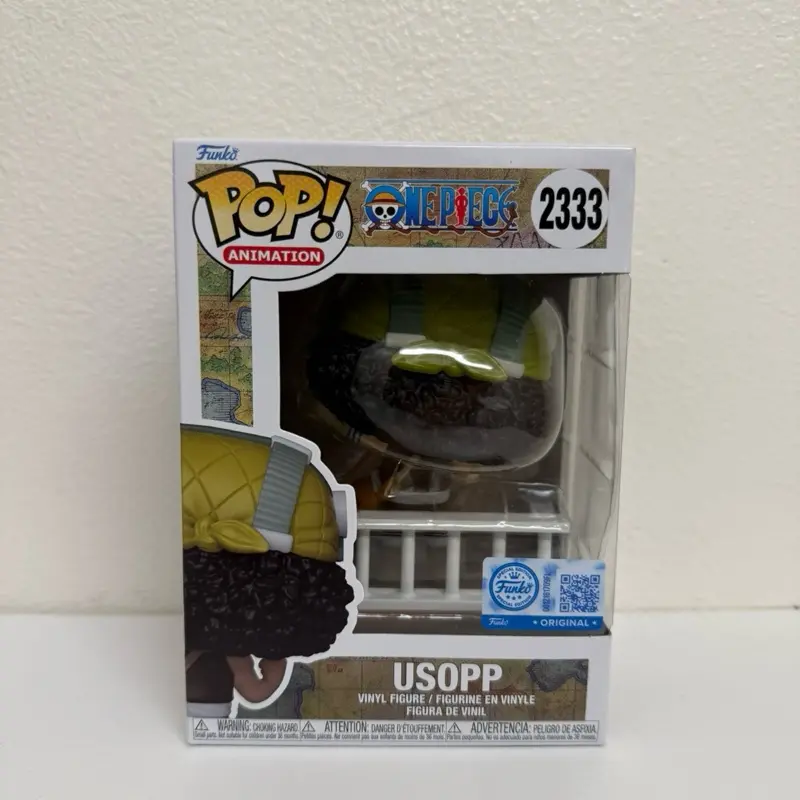 One Piece Straw Hat Pirates Usopp Funko Pop! Vinyl Figure #2333 - Entertainment Earth Exclusive
