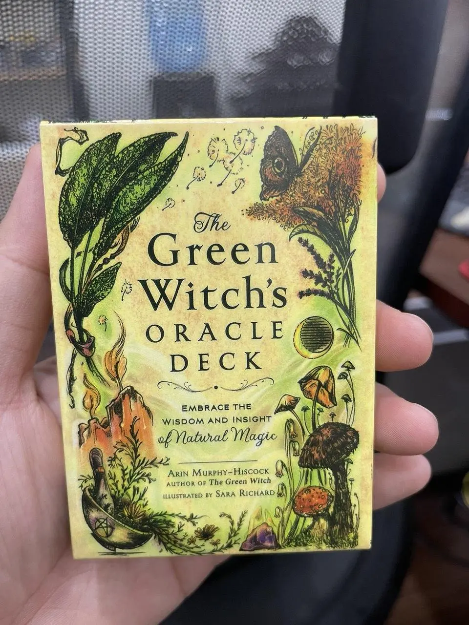 Hot The Green Witch's Tarot Card Deck Embrace the Wisdom and Insight of Natural Magic Green Witch Witchcraft Series Tarot Cards