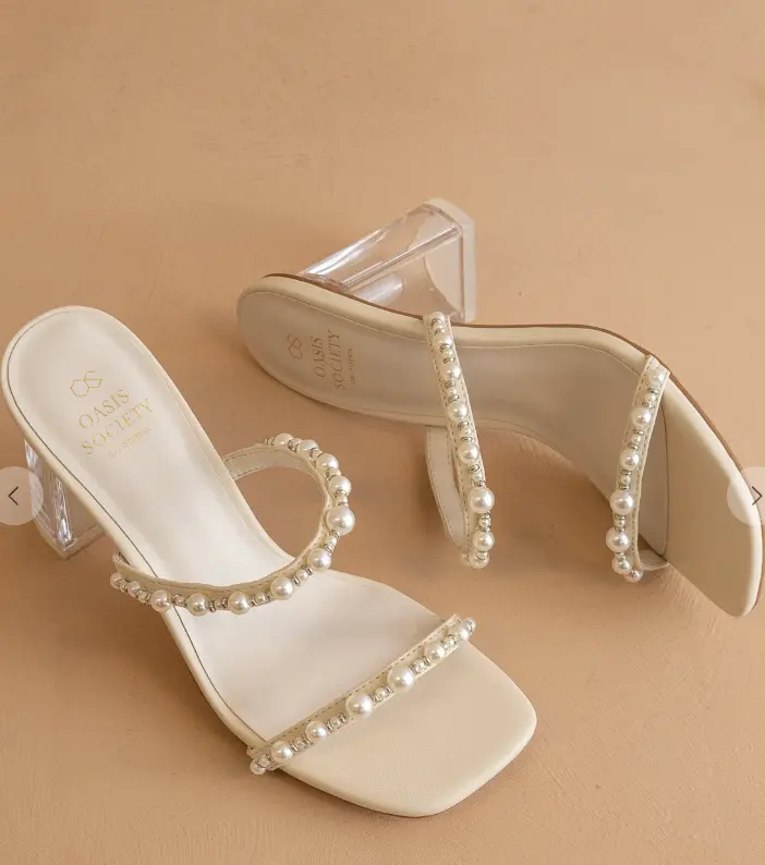 Pearl Mirage Heels