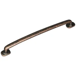 Strategic Brands  8 in. Riverstone Pull - Antique Copper