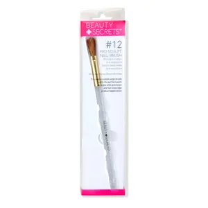 Beauty Secrets #12 Large Sculpt Acrylic Nail Brush