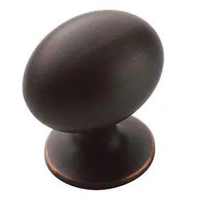 212 MAIN Amerock BP53018-ORB Round Knob - 1.25 in., Round Shape, Oil Rubbed Bronze Door Hardware