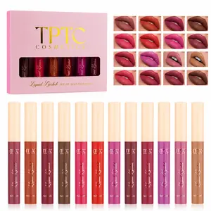 Velvet Matte Long-Wear Lip Glaze Set - Hydrating, Non-Stick Liquid Lip Gloss, Buildable Mixed Color System, Flattering for All Skin Tones - Makeup Ideal for Mother's Day Gifting