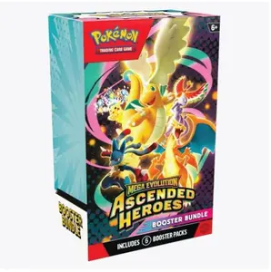 Pokémon TCG: Ascended Heroes Booster Bundle