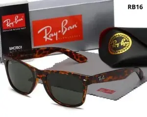 Wayfarer RB2140 Classic Sunglasses Square Frame Premium Vintage Designer Glasses for Men and Women