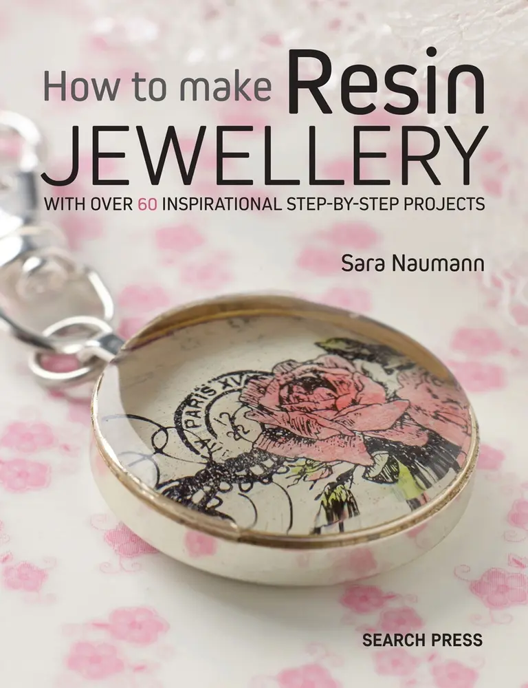 USED Book - How to Make Resin Jewellery: With Over 50 Inspirational Step-By-Step Projects by Naumann, Sara (Paperback) - english