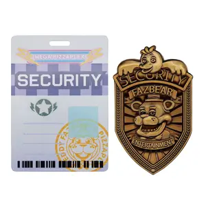 Five Nights At Freddy's Security Badge Limited Edition Metal Replica