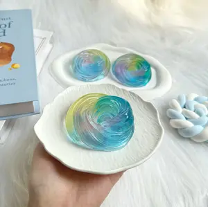 [Classic Squish Texture] taba squishy Crystal Slime, Fidgets Toy for Stress Relief & Fun – Perfect for Party, Birthday, Holiday & Christmas Gifts – Silicone Material [115g]