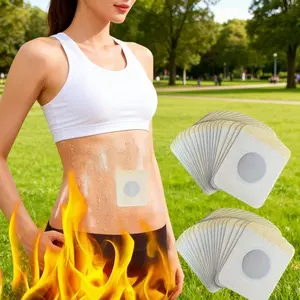 50pcs Invisible Abdominal Shaping Patches, Quick Firming for Belly & Legs, Low Sensitivity, Suitable for All Skin Types, Home Use