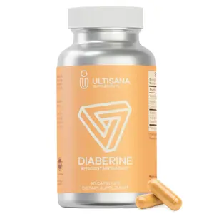 Diaberine Berberine HCL Supplement | Supports Heart Health, Energy Boost, Metabolism & Immune Functions | Berberine 500mg with Vitamin B12, Magnesium & Chromium | Non-GMO & Vegan, 90 Count