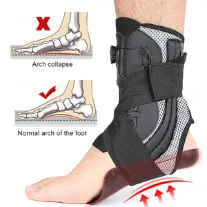 Unisex Ankle Brace 1pc 2pcs Adjustable Ankle Wrap Support for Sports Walking Running Daily Wear Comfortable Ankle Stabilizer for Men and Women