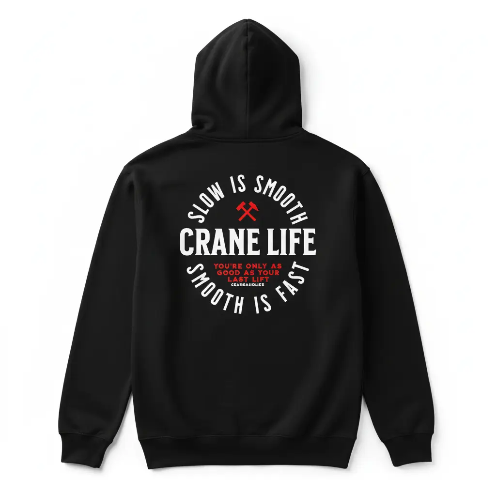 Craneaholics Slow Is Smooth Premium Hoodie